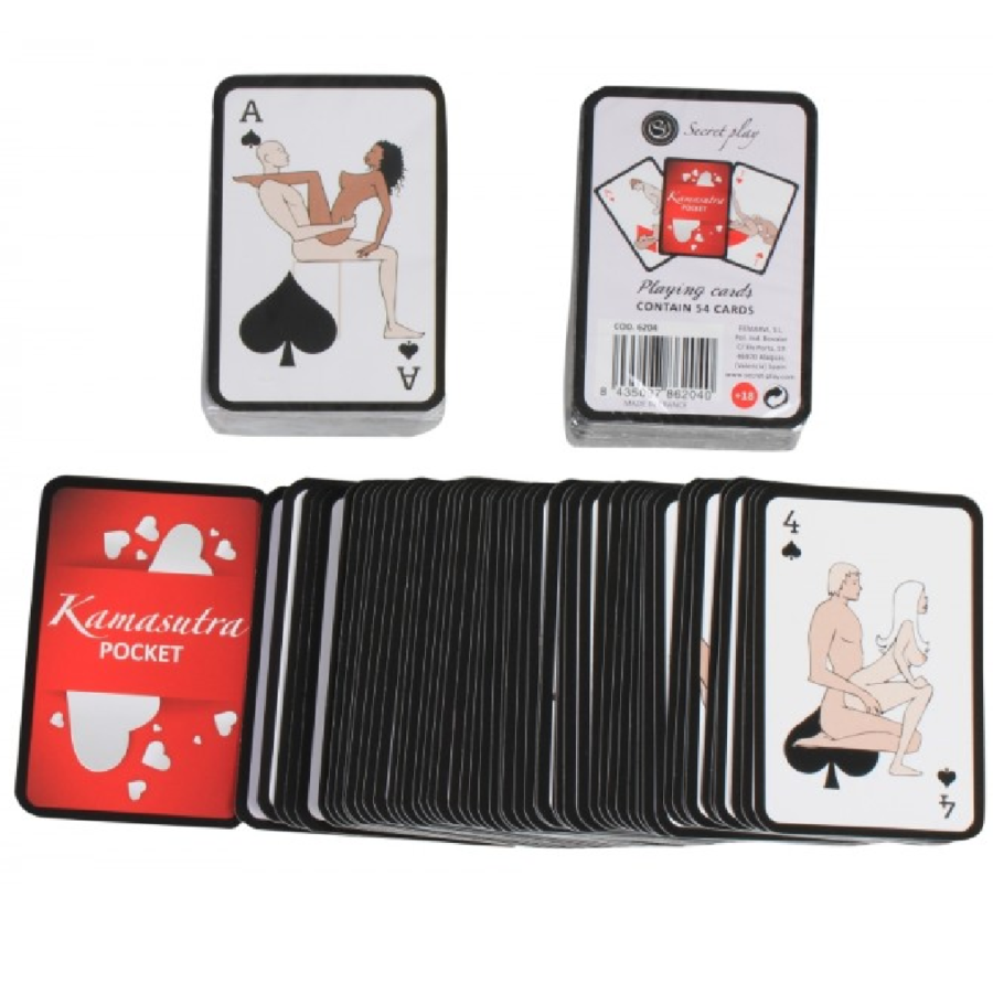 Erotická karetní hra Secretplay Pocket Kamasutra