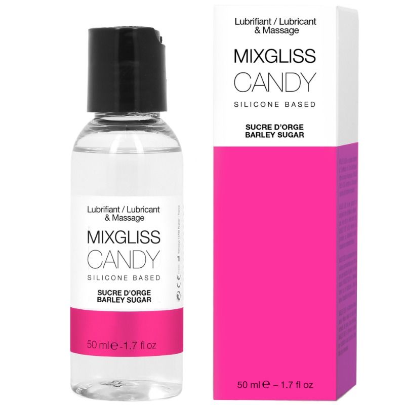 Silikonový lubrikační gel Mixgliss Candy s karamelovou vůní, 50 ml