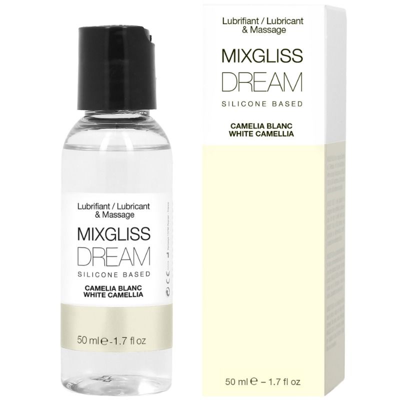 Lubrikační gel Mixgliss Dream White Camelia s příchutí, 50 ml