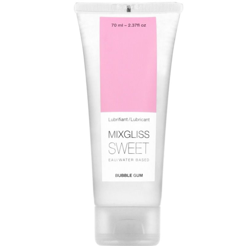 MIXGLISS lubrikační gel s příchutí žvýkačky, 70 ml