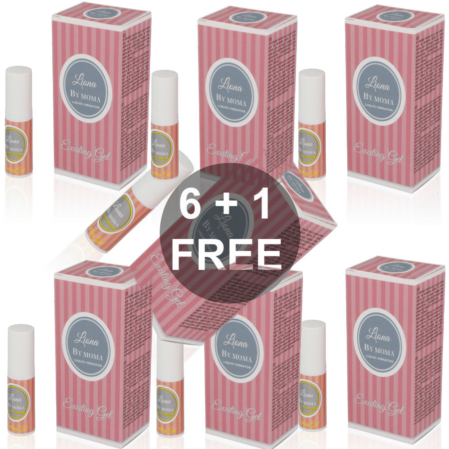 Tekutý stimulační gel 6 ml s okamžitým účinkem a pro pohodlí LIONA BY MOMA
