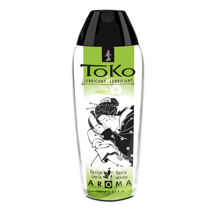 Lubrikační gel Shunga Toko s hruškou a exotickým zeleným čajem, 165 ml