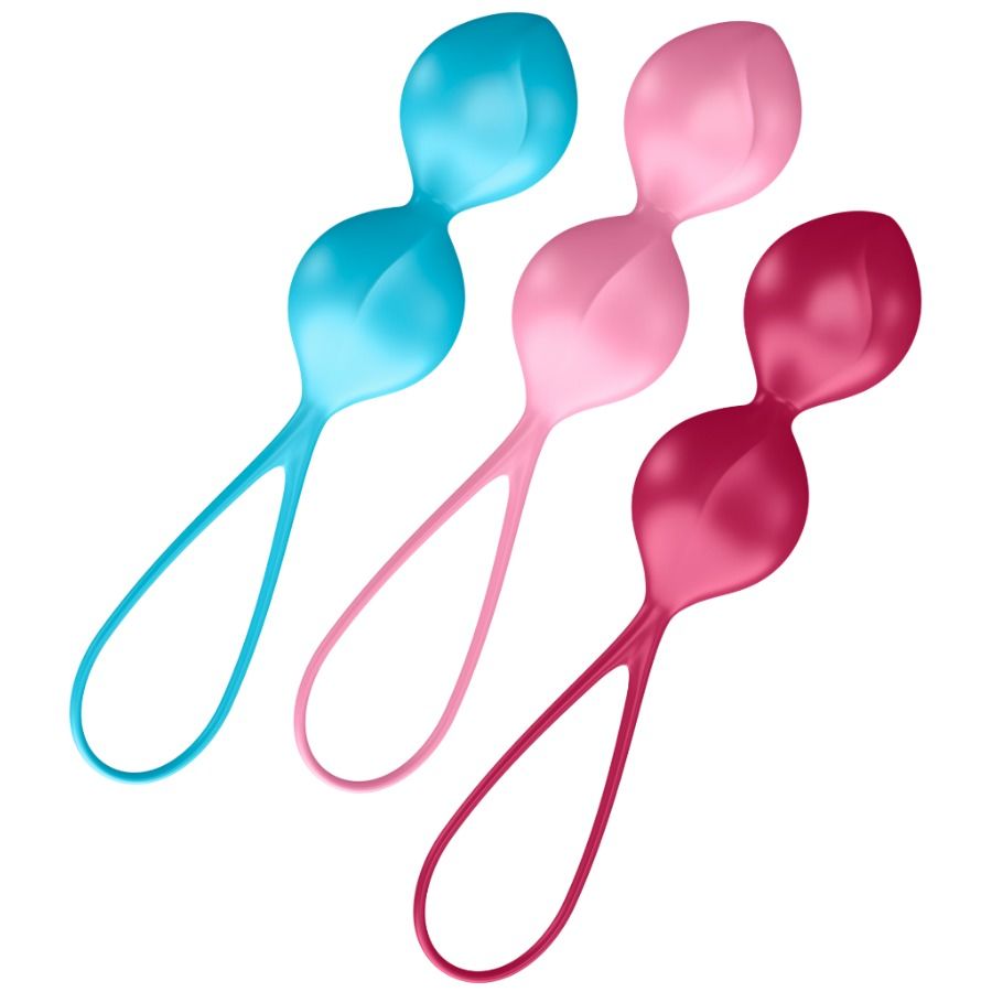 Satisfyer Loveballs Training Set 2 silikonové vaginální kuličky