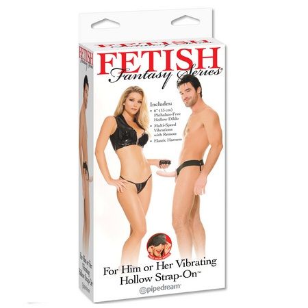 Fetish Fantasy Series dutý vibrátor s postrojem