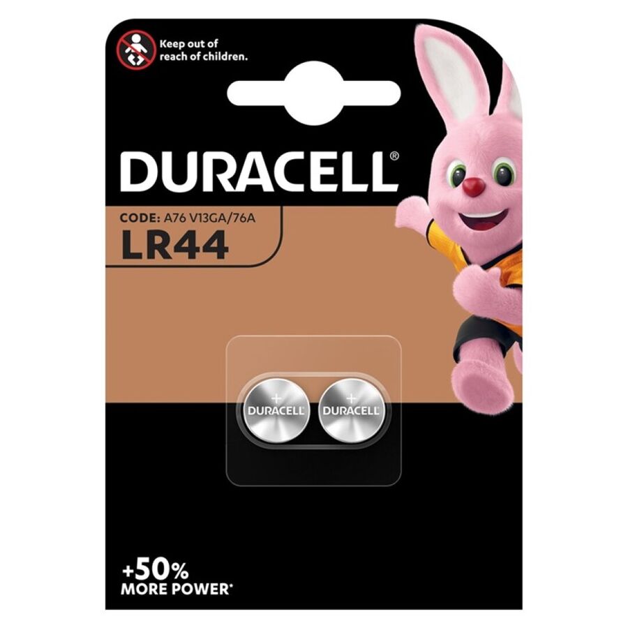 Knoflíkové baterie LR44 s dlouhou výdrží pro malá zařízení DURACELL