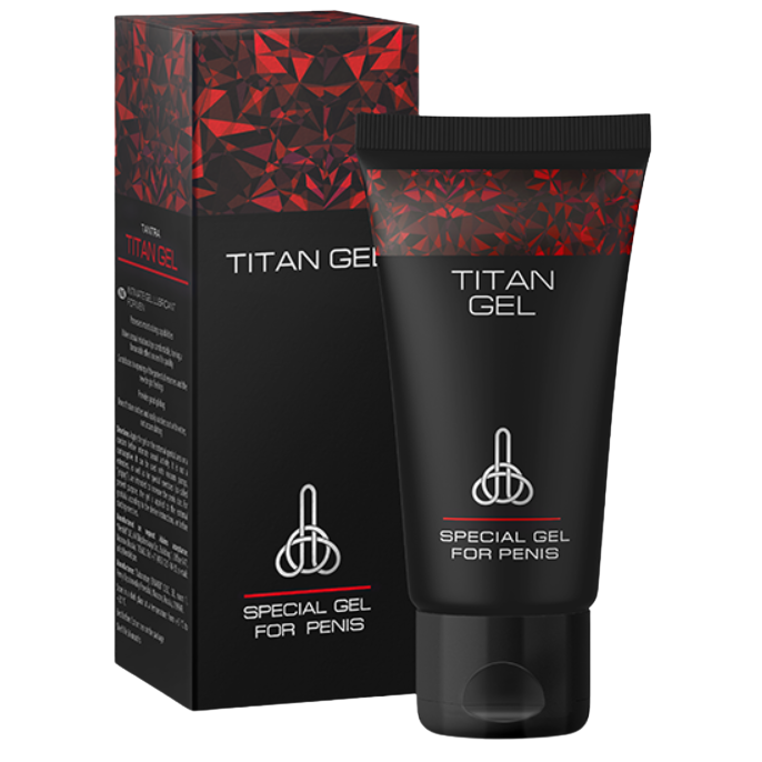 TITAN GEL lubrikační gel, 50 ml