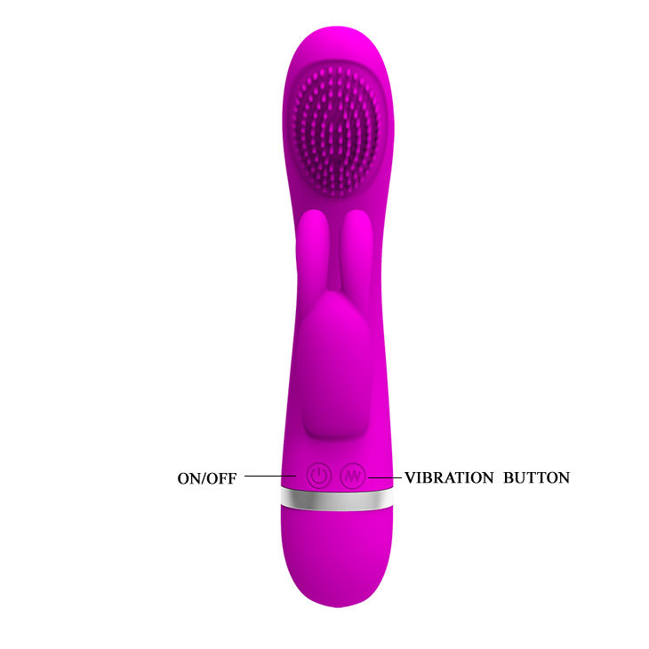 Mini vibrátor Pretty Love Arvin ze silikonu