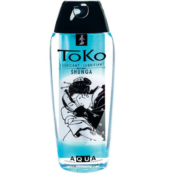 Shunga Toko Aqua Natural lubrikační gel na vodní bázi, 165 ml