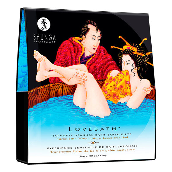 SHUNGA Lovebath Temptations of the Ocean koupelová přísada