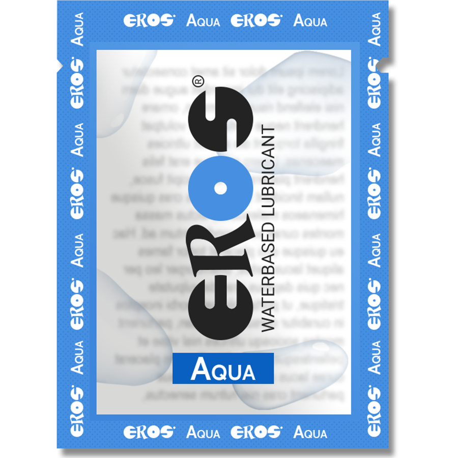 EROS Aqua lubrikační gel na vodní bázi, 4 ml