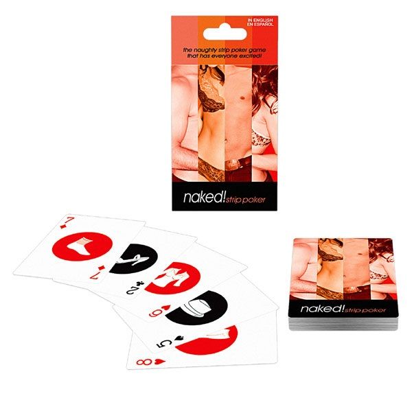 KHEPER GAMES Naked! Strip Poker erotická karetní hra
