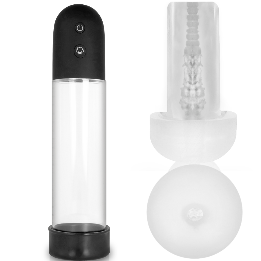 Automatická vakuová pumpa na penis PUMP ADDICTED RX11 s masturbátorem