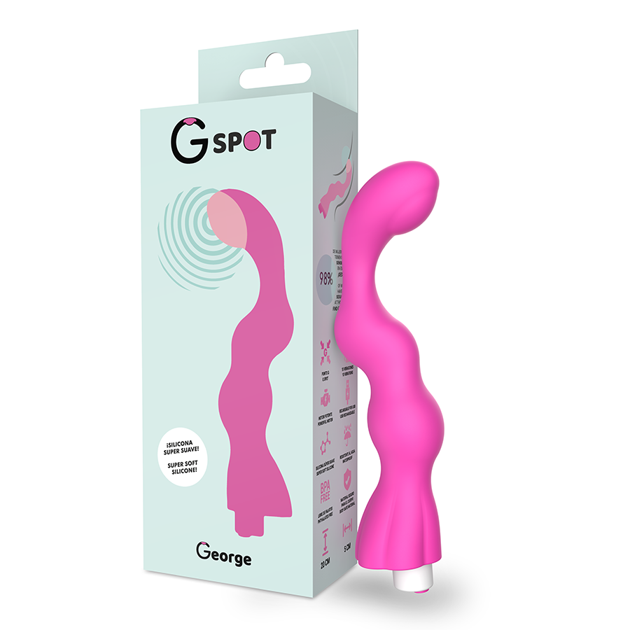 G-SPOT George, vibrátor na bod G, růžový