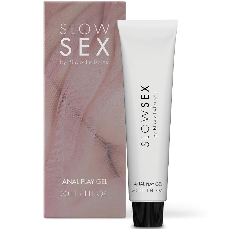 Bijoux Indiscrets Slow Sex Anal Play lubrikační gel na vodní bázi, 30 ml