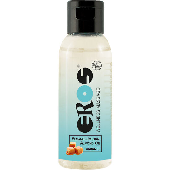 EROS Classic Line masážní olej s vůní karamelu, 50 ml