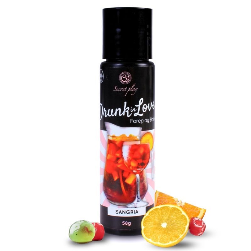 Secretplay Drunk in Love lubrikační gel s příchutí sangrie 60 ml