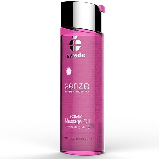 Masážní olej SWEDE Ecstatic s jasmínem a ylang ylang, 75 ml