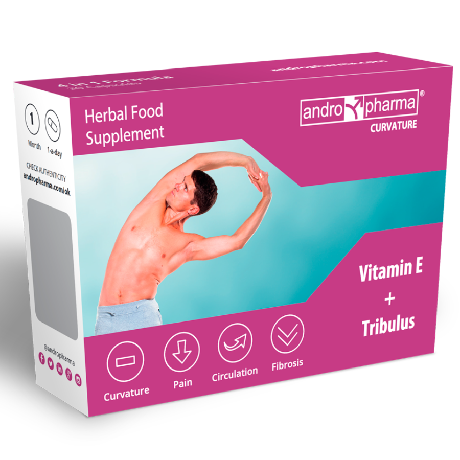 ANDROPHARMA Curvature doplněk stravy s 30 kapslemi