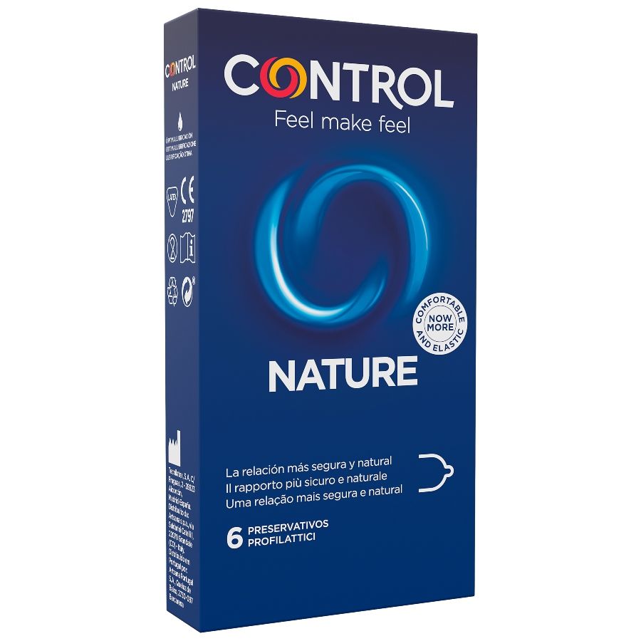 Kondomy CONTROL Adapta Nature Standard, 6 kusů