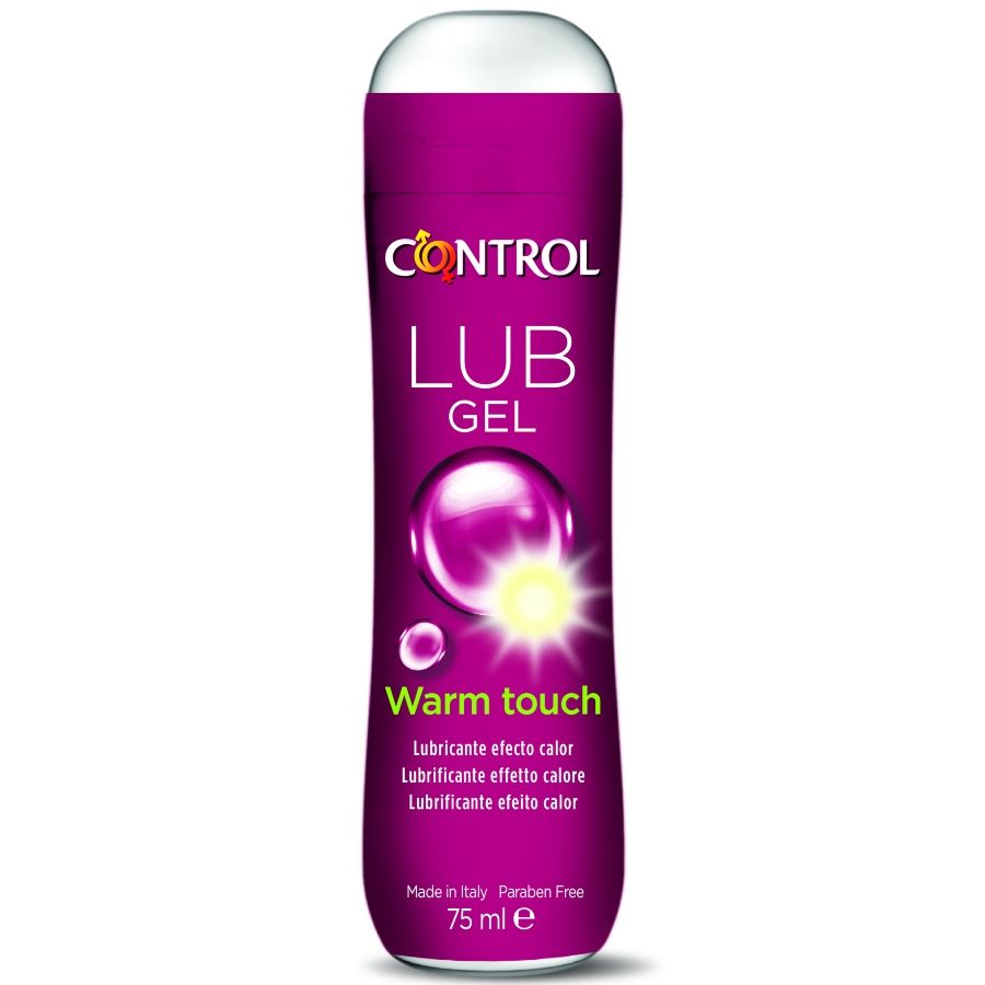 Control Lub Gel Warm Touch hřejivý lubrikační gel, 75 ml