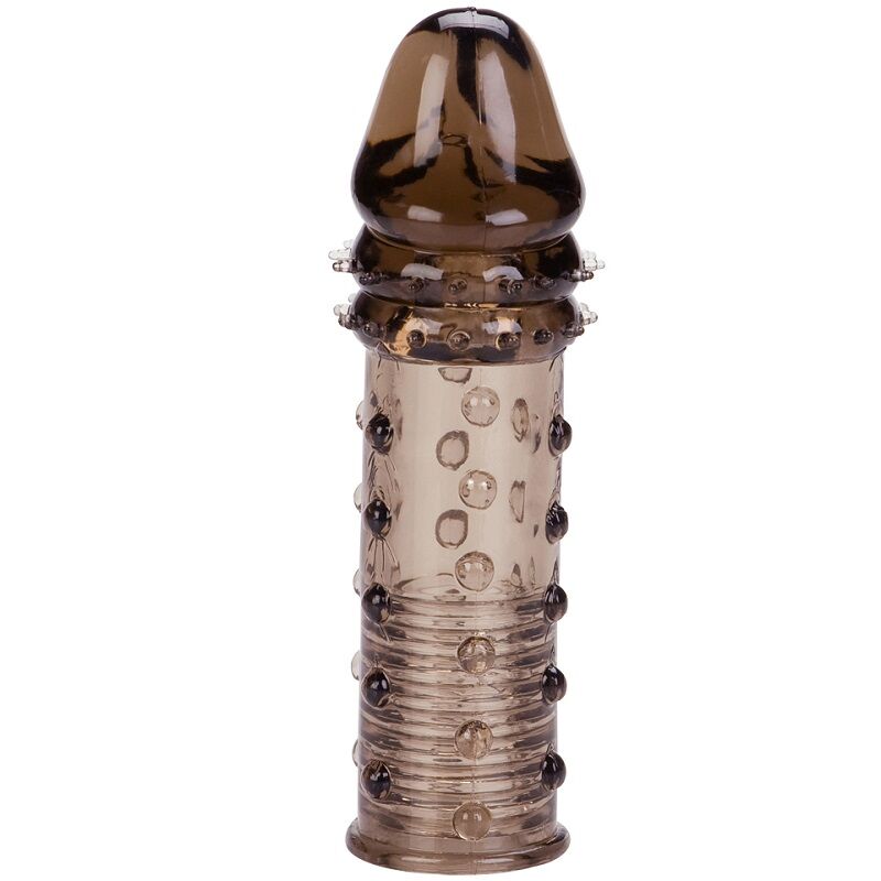 CalExotics Adonis silikonový návlek na penis, černý