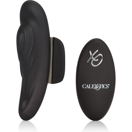 Vibrátor do kalhotek CalExotics XO Remote Lock ’N Play Panty Teaser s dálkovým ovládáním