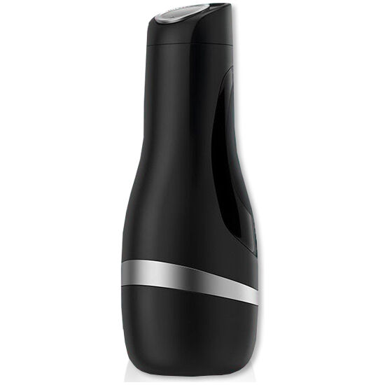 Masturbátor z materiálu Cyberskin s regulátorem vnitřního tlaku pro intenzivní prožitek SATISFYER