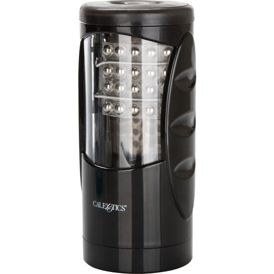 CalExotics Optimum Power Ultimate Stroker, vibrační masturbátor