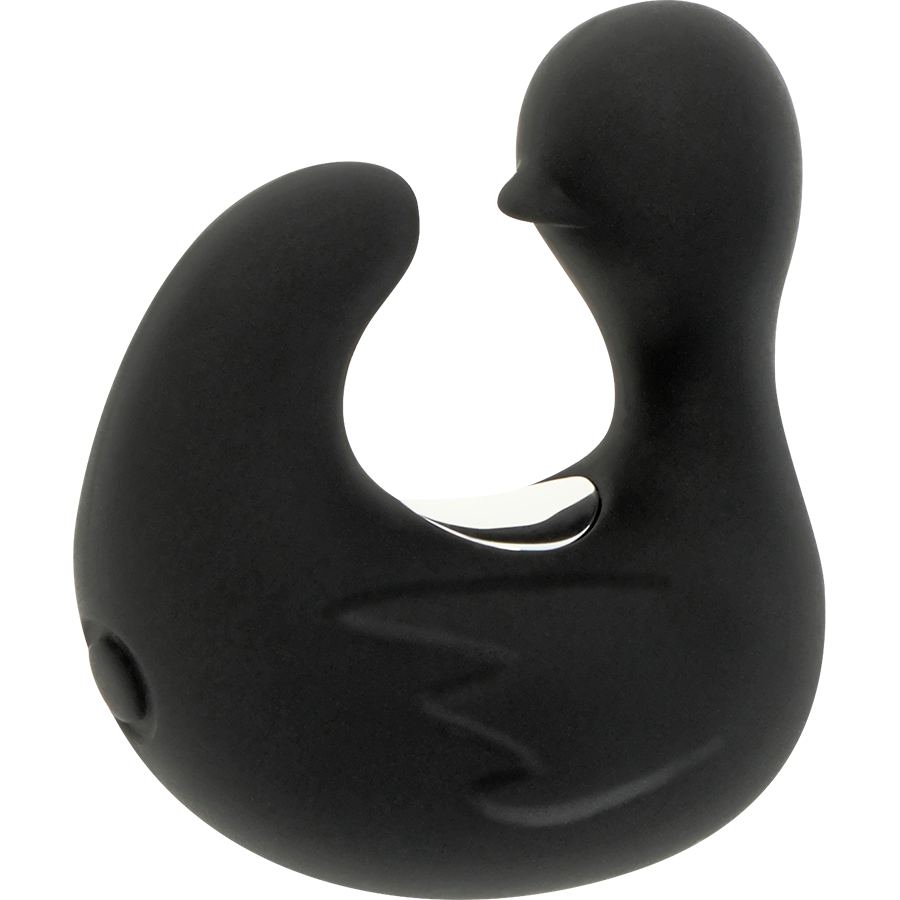 Mini vibrátor na klitoris ve tvaru náprstku, 8 režimů, dobíjecí BLACKSILVER