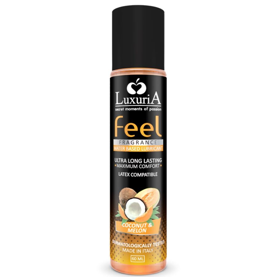 INTIMATELINE Luxuria Feel lubrikační gel s vůní kokosu a melounu, 60 ml