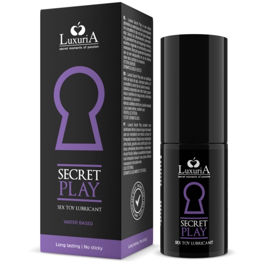 Intimateline Luxuria Secret Play lubrikační gel na vodní bázi