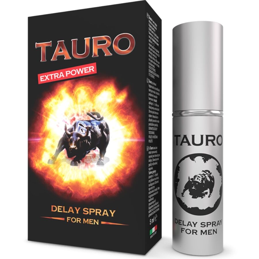 TAURO Extra Power sprej pro oddálení ejakulace pro muže, 5 ml