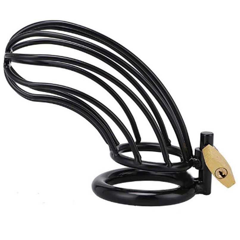 METAL HARD Black Bird klec na penis z nerezové oceli