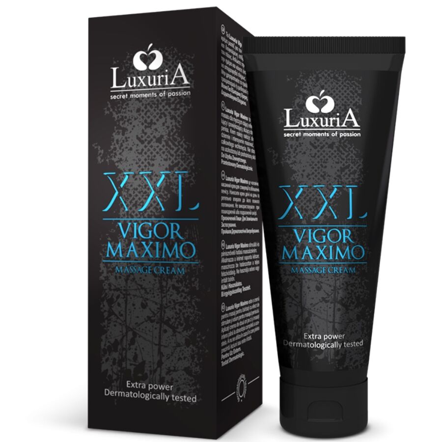Masážní krém Intimateline Luxuria Vigor Maximo, 75 ml