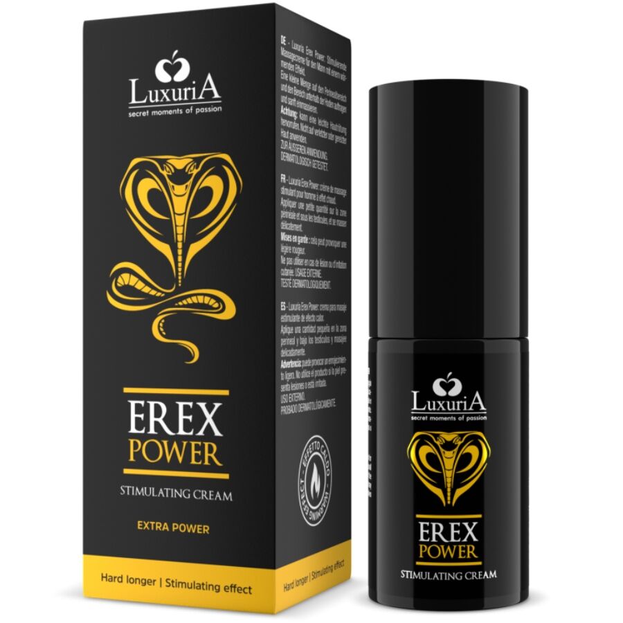 INTIMATELINE LUXURIA Erex Power krém, 30 ml