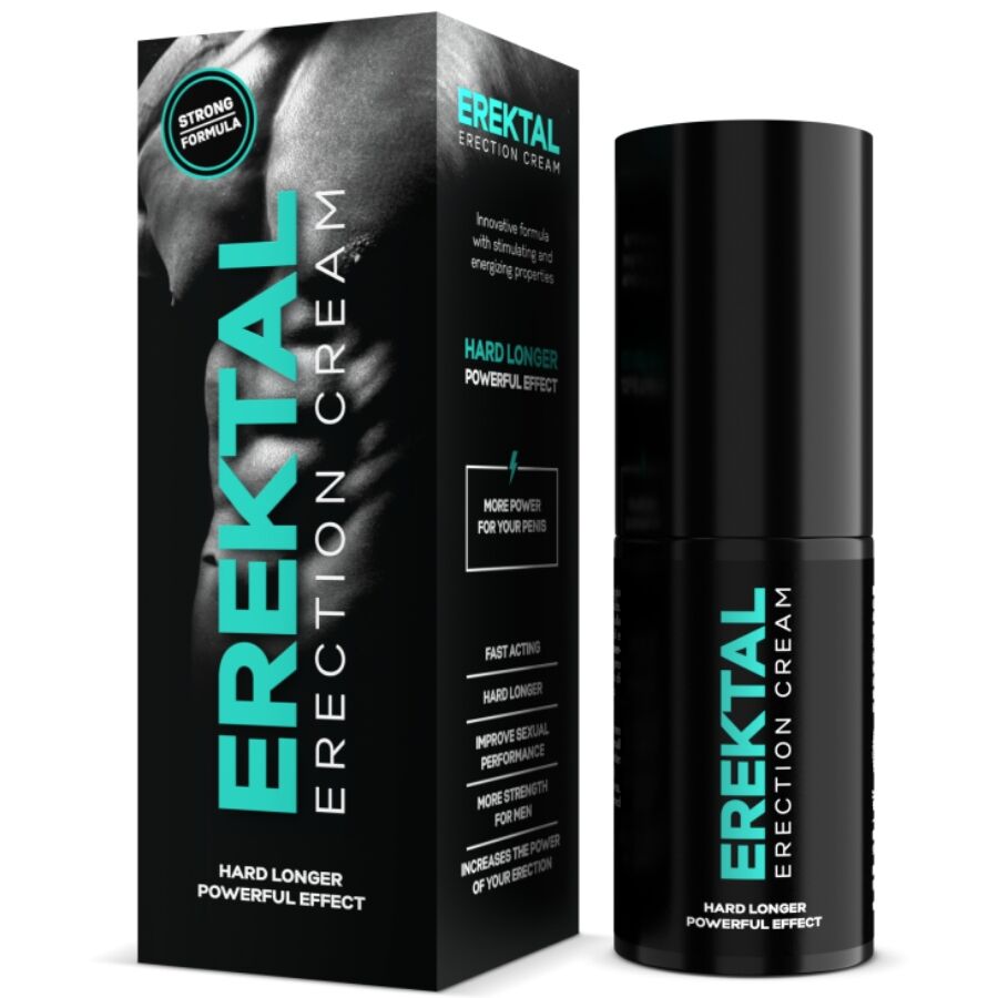 Intimateline Erektal krém pro intimní masáž mužů, 30 ml