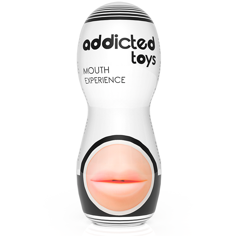 Masturbátor ADDICTED TOYS ve tvaru úst z TPR