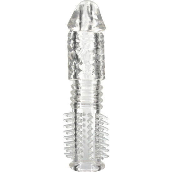 SEVEN CREATIONS návlek na penis s texturou