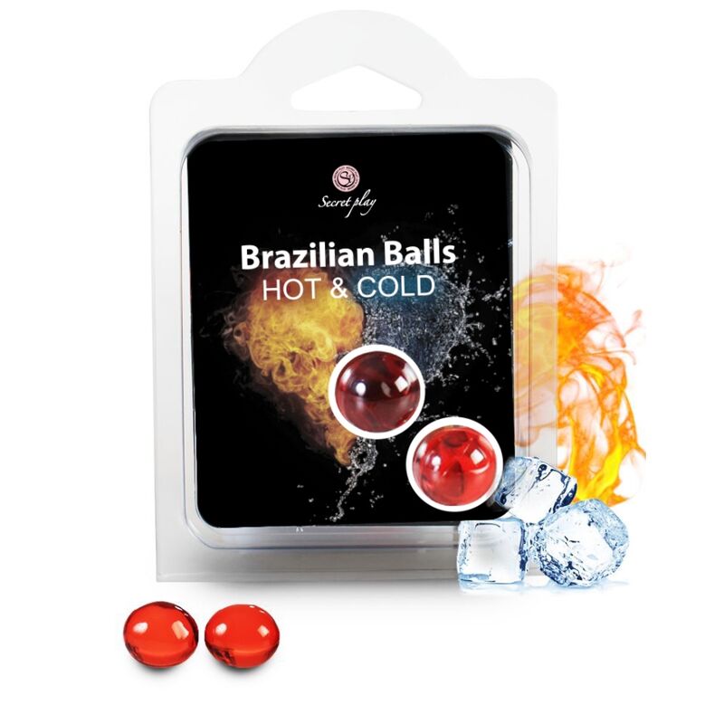 Secretplay Brazilian Balls s hřejivým a chladivým efektem, 2 kusy