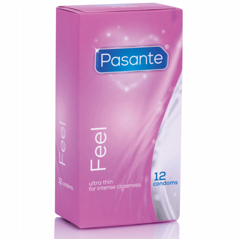 Tenké kondomy Pasante Sensitive Ultra Fine, 12 kusů