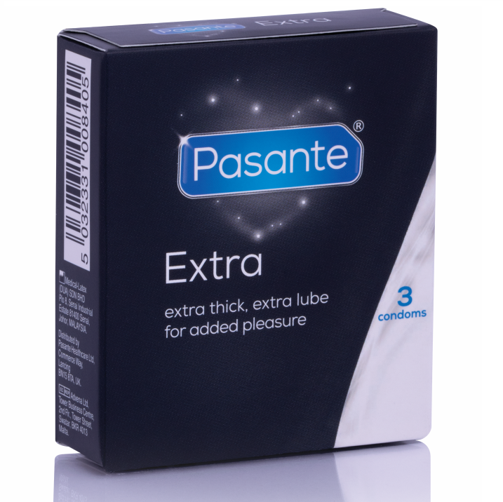 Kondomy Pasante Extra Thick, 3 kusy