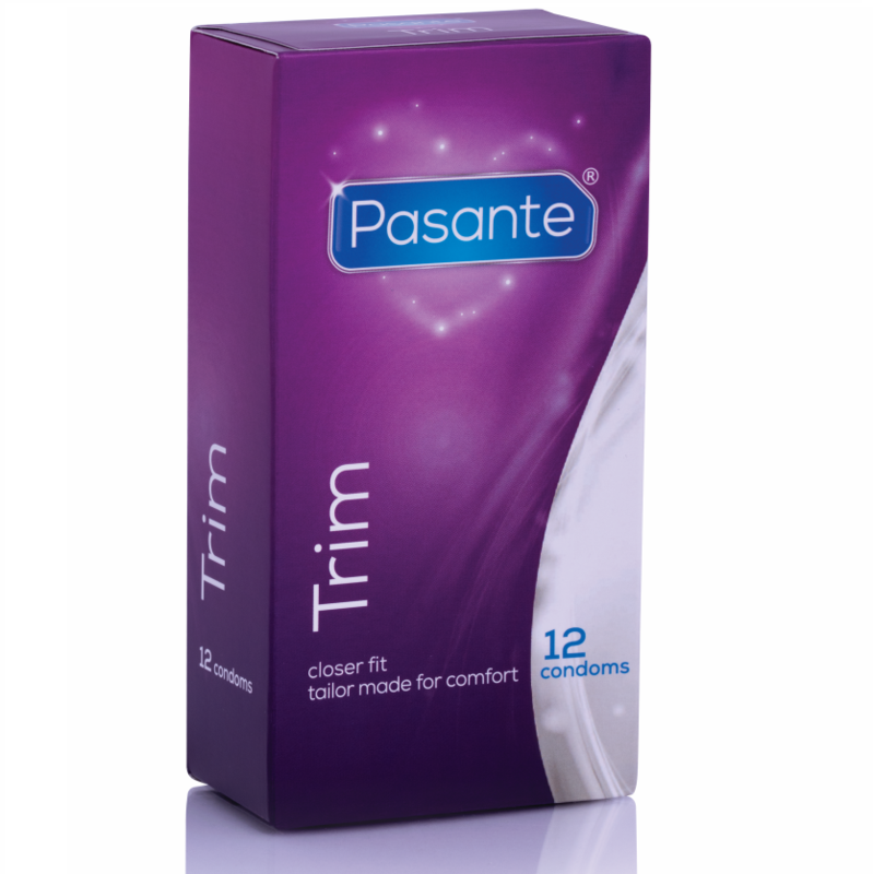 Tenké kondomy Pasante Thin Trim, 12 kusů
