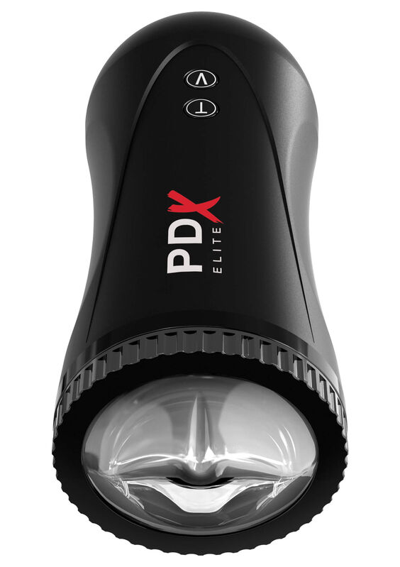 Masturbátor PDX Elite Moto Stroker s automatickým pohybem a vibracemi