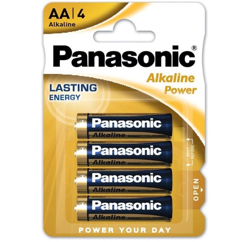 AA baterie LR6 1,5 V s dlouhou výdrží pro erotické pomůcky a příslušenství PANASONIC