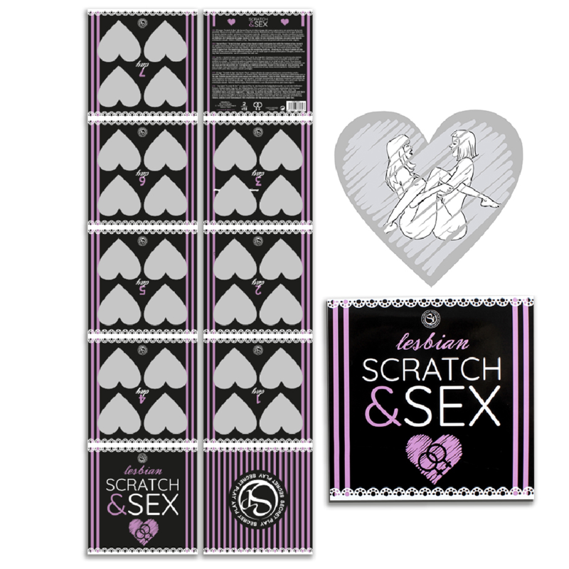 Erotická hra Secretplay Scratch & Sex pro lesbické páry
