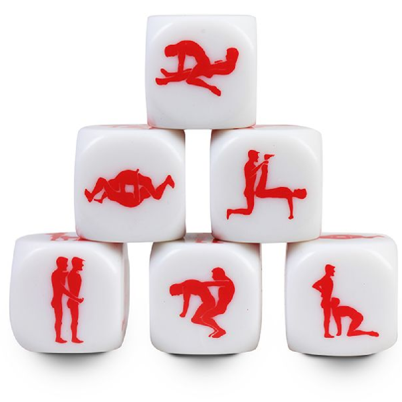 Secretplay Kamasutra Gay erotické kostky, 25 mm