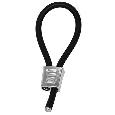 ElectraStim Prestige ElectraLoops Silver, kroužky s elektrodami pro elektrosex