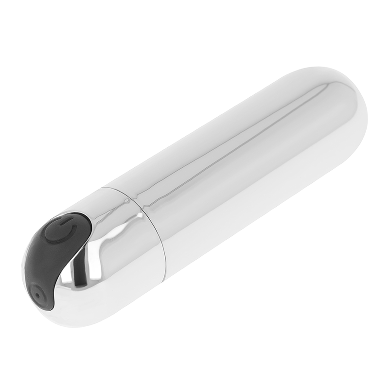 Mini vibrátor OHMAMA, stříbrný, 8 cm