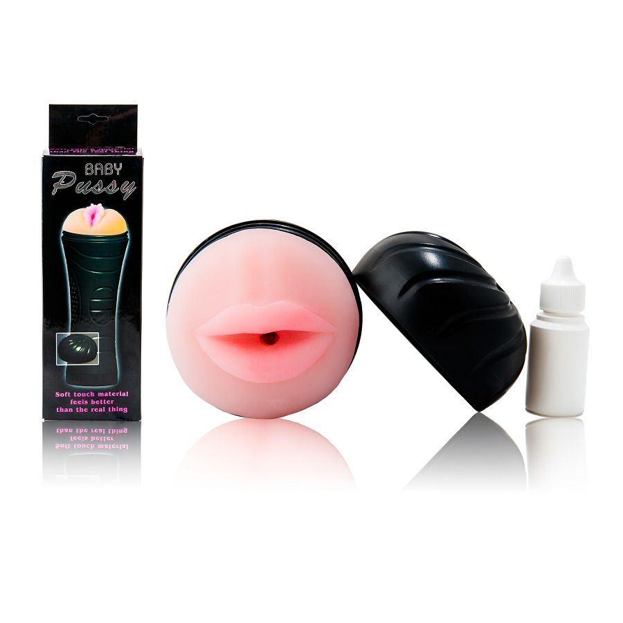 BAILE FOR HIM Baby Pussy Mouth masturbátor s designem úst